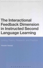 the interactional feedback dimension in instructed second language learninglinking theory