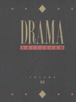 drama criticism volume 52