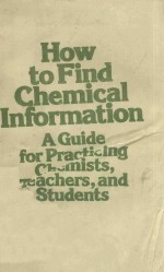 how to find chemical information