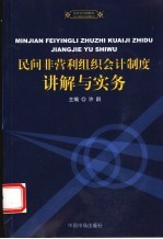 民间非营利组织会计制度讲解与实务