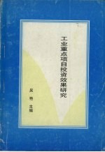 工业重点项目投资效果研究