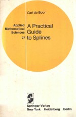 A practical guide to splines