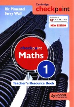 CHECKPOINT MATHS TEACHER'S RESOURCE BOOK 1 NEW EDITION