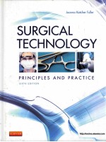 SURGICAL TECHNOLOGY PRINCIPLES AND PRACTICE SIXTH EDITION