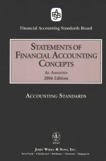 STATEMENTS OF FINANCIAL ACCOUNTING CONCEPTS AS AMENDED 2006 EDITION