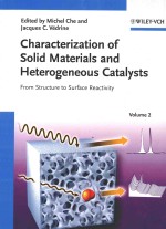 CHARACTERIZATION OF SOLID MATERIALS AND HETEROGENEOUS CATALYSTS VOLUME 2