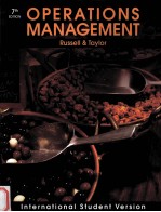 OPERATIONS MANAGEMENT INTERNATIONAL STUDENT VERSION 7TH EDITION