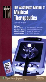 THE WASHINGTON MANUAL OF MEDICAL THERAPEUTICS 33RD EDITION