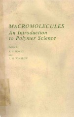 MACROMOLECUES AN INTRODUCTION TO POLYMER SCIENCE