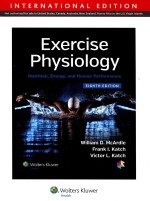 EXERCISE PHYSIOLOGY NUTRITION