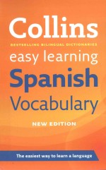 COLLINS SPANISH VOCABULARY NEW EDITION