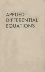 Applied differential equations