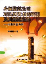 小额贷款公司对民间资本的吸引及其规范运作 以浙江省为例