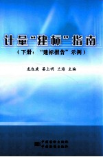 计量“建标”指南 下：“建标报告”示例