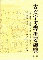 古文字考释提要总览 第2册