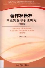 著作权侵权专题判解与学理研究 第1分册