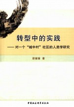 转型中的实践 对一个“城中村”社区的人类学研究