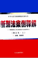 新刑法案例释解 根据最高人民法院最新司法解释修订 修订本 上