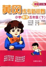 黄冈练考新视野 小学数学 五年级 下