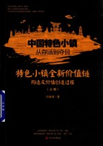 中国特色小镇从存活到夺目  特色小镇全新价值链构造及价值创造过程  上