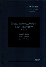 International Patent Law and Policy