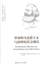 马克思主义研究译丛 革命的马克思主义与20世纪社会现实 典藏版