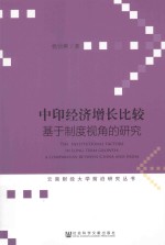 中印经济增长比较 基于制度视角的研究