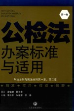 公检法办案标准与适用 第1卷