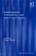 International Insolvency Law Reforms and Challenges