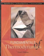 Fundamentals of thermodynamics Sixth Edition