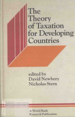 The Theory of Taxation Developing Countries