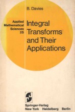 INTEGRAL TRANSFORMS AND THEIR APPLICATIONS