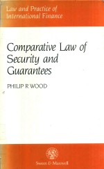 Comparative Law of Security and Guarantees