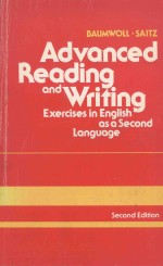 Advanced Reading and Writing  Exercises in English as a Second Language  Second Edition