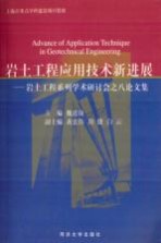 岩土工程应用技术新进展 岩土工程系列学术研讨会之八论文集