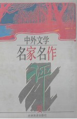 中外文学名家名作评要