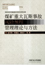 煤矿重大瓦斯事故风险预控管理理论与方法