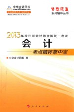 2013年注册会计师统一考试 会计掌中宝