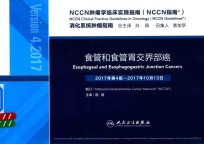 NCCN肿瘤学临床实践指南 NCCN指南 食管和食管胃交界部癌