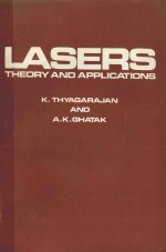 LASERS THEORY AND APPLICATIONS