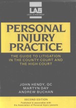 PERSONAL INJURY PRACTICE THE GUIDE TO LITIGATION IN THE COUNTY COURT AND THE HIGHCOURT