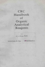 CRC HANDBOOK OF ORGANIC ANALYTICAL REAGENTS