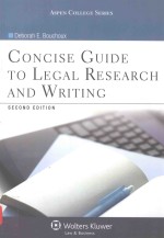 Concise Guide to Legal Research and Writing