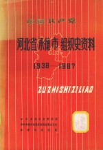 中国共产党河北省承德市组织史资料  河北省承德市政权系统组织史资料  河北省承德市地方军事系统组织史资料  河北省承德市统一战线系统组织史资料  河北省承德市群众团体系统组织史资料  1938-198