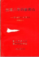 改革八年的新唐山 国民经济和社会发展成就