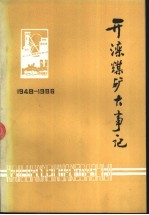 开滦煤矿大事记 1848-1986