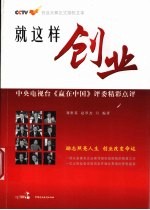 就这样创业 中央电视台《赢在中国》评委精彩点评