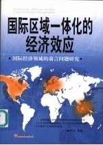 国际区域一体化的经济效应 国际经济领域的前言问题研究