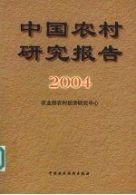 中国农村研究报告 2004年