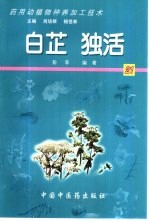 药用动植物种养加工技术 21 白芷 独活